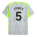 Maillot de foot Manchester City John Stones #5 Troisième vêtements 2025-26 Manches Courtes